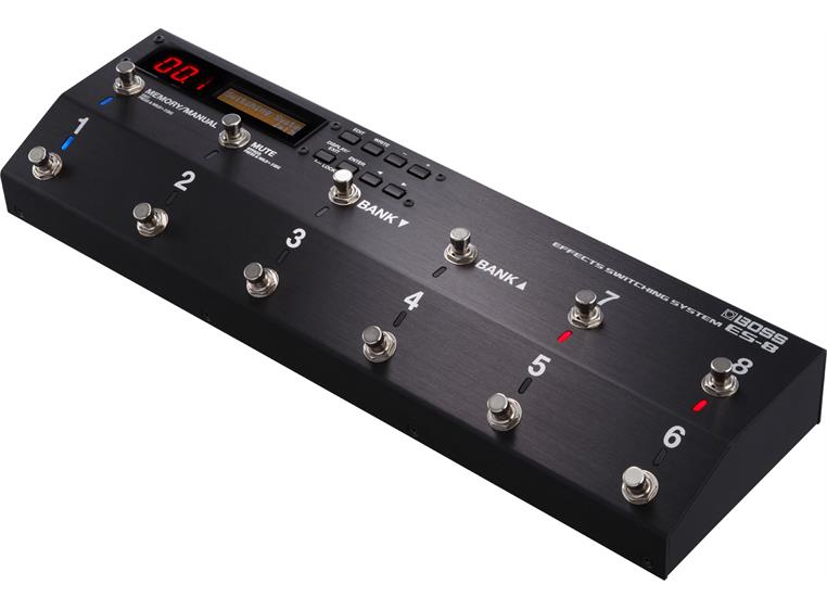 Boss ES-8 Switchesystem for gitaroppsett